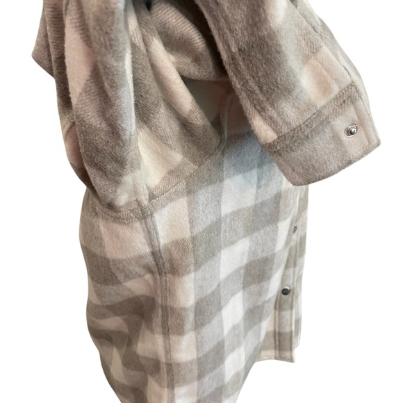 RAILS Tripp Shirt Jacket Plaid Ivory Rain - Picture 6 of 13